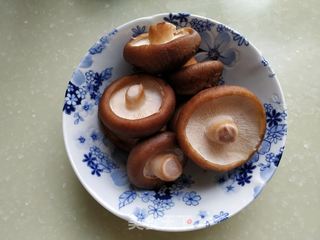 香菇油菜的做法步骤：5