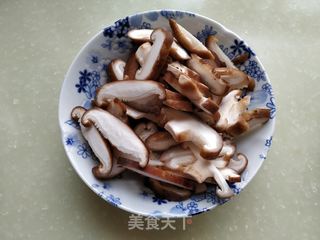 香菇油菜的做法步骤:6