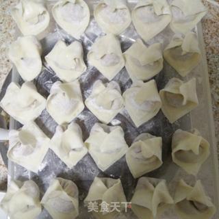 虾仁馄炖的做法步骤:4