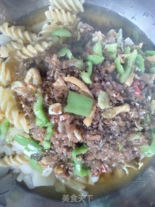 土豆拌意面的做法步骤:12