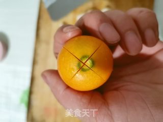 金桔雪梨水的做法步骤:4