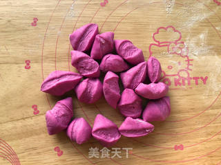 玫瑰蒸饺的做法步骤:11