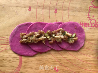 玫瑰蒸饺的做法步骤:13