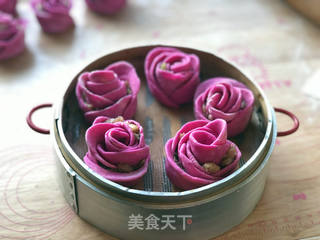 玫瑰蒸饺的做法步骤:16