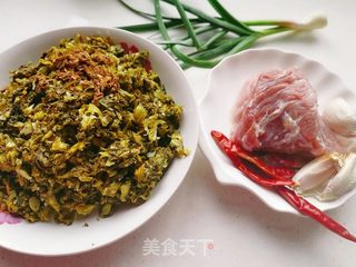 腌菜肉末包的做法步骤：3