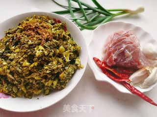 腌菜肉末包的做法步骤:3