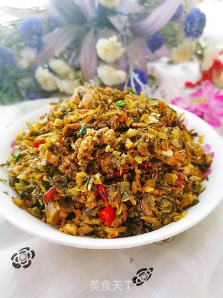腌菜肉末包的做法步骤:5