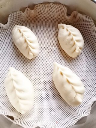 腌菜肉末包的做法步骤:11