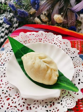 腌菜肉末包的做法步骤:12