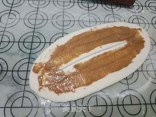芝麻酱花卷的做法步骤:4