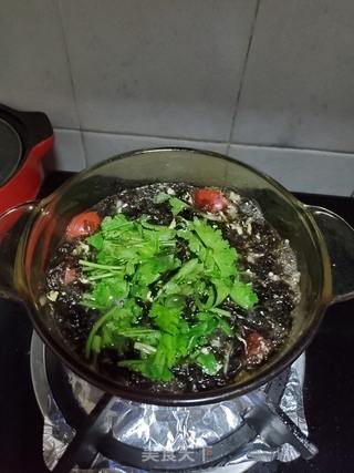 小番茄紫菜蛋汤的做法步骤:8
