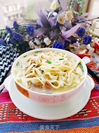 手擀鸡蛋面的做法步骤:14