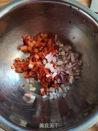 泡菜饼的做法步骤：1