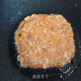 泡菜饼的做法步骤:6