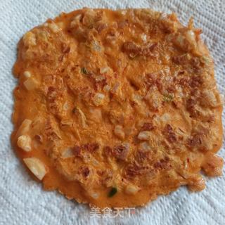 泡菜饼的做法步骤:7