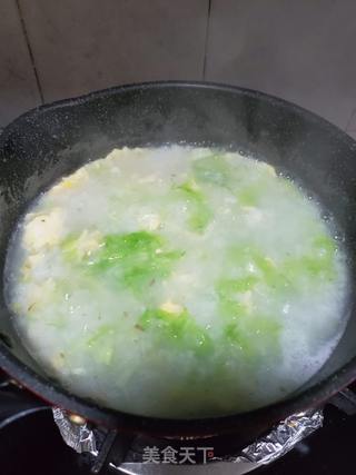 风姜鸡蛋粥的做法步骤:5