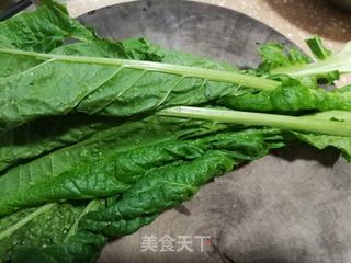 芥菜虾皮炒饭的做法步骤：1