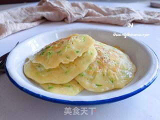 西葫芦鸡蛋饼的做法步骤:8