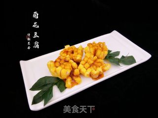 菊花豆腐的做法步骤：12