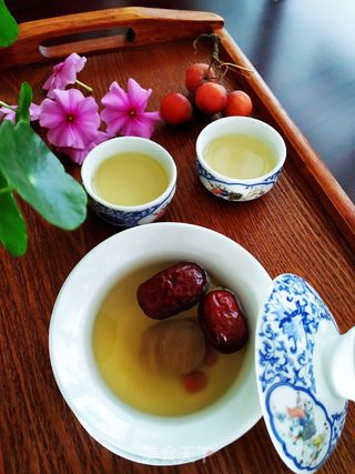 枸杞大枣桂圆茶的做法步骤:7