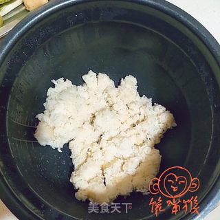 西芹鸡蛋炒米饭的做法步骤:4