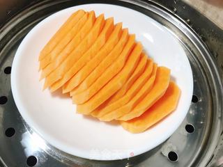 宝宝辅食柚子红薯泥的做法步骤:5