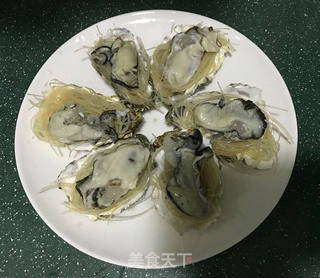 蒜蓉蒸生蚝的做法步骤:6