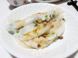 简易叉烧肠粉的做法步骤:10