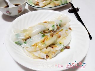 简易叉烧肠粉的做法步骤:11