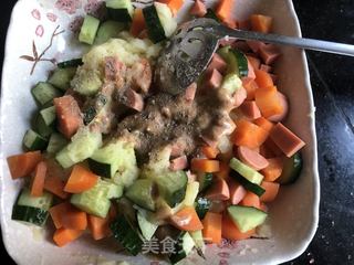 土豆泥沙拉的做法步骤：8