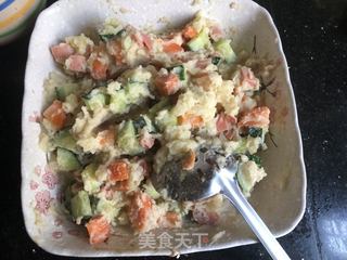 土豆泥沙拉的做法步骤：9