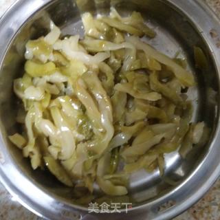 榨菜蛋炒饭的做法步骤：10