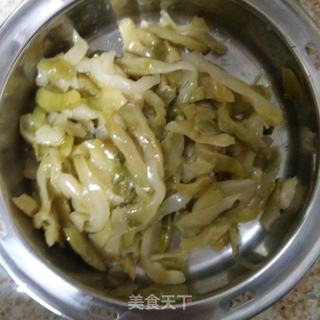 榨菜蛋炒饭的做法步骤:10
