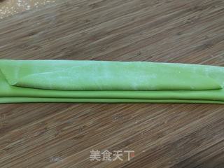 菠菜手擀面的做法步骤：6