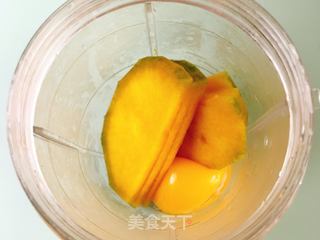 南瓜小松饼的做法步骤:4