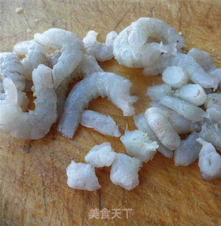 窝瓜虾仁水饺的做法步骤:4