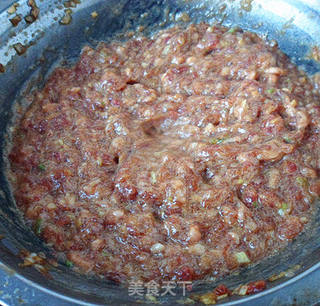 窝瓜虾仁水饺的做法步骤:7