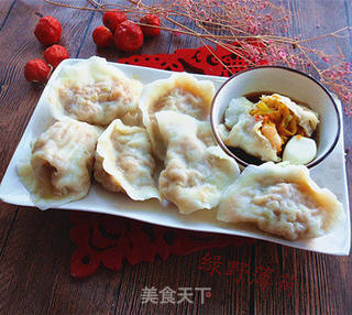 窝瓜虾仁水饺的做法步骤:12