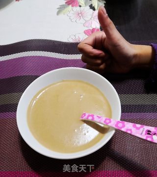 幼滑核桃糊的做法步骤:5