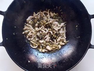 雪菜肉丝面的做法步骤:6