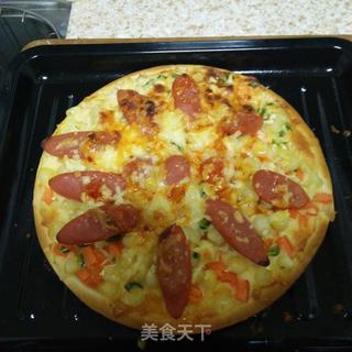披萨的做法步骤:6