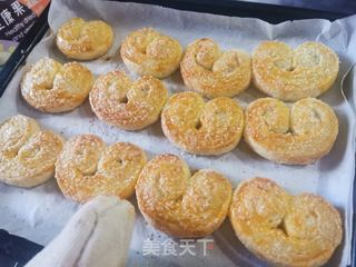 蝴蝶酥的做法步骤:24