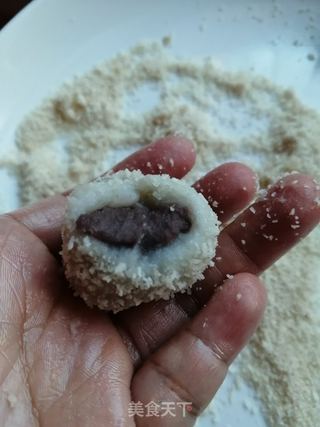芋头红豆糯米糍的做法步骤:18