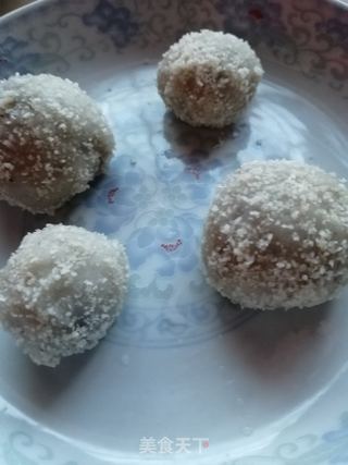 芋头红豆糯米糍的做法步骤:19