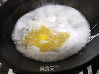 鸡蛋青菜热汤面的做法步骤：4