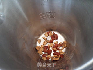 芡实红枣豆浆的做法步骤:5