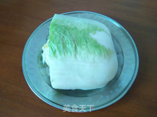 香菇白菜馅发面蒸饺的做法步骤:4