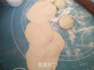 香菇白菜馅发面蒸饺的做法步骤:9