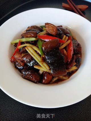红烧黄鳝的做法步骤:11