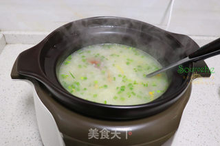 大闸蟹砂锅粥的做法步骤:7